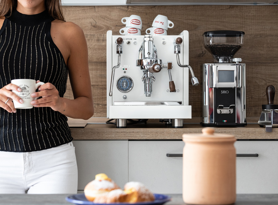 Quick Mill Aquila coffee machine makes great coffee